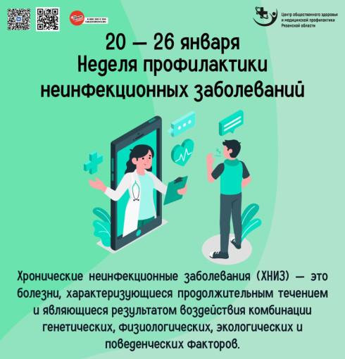 Недели профилактики неинфекционных заболеваний..